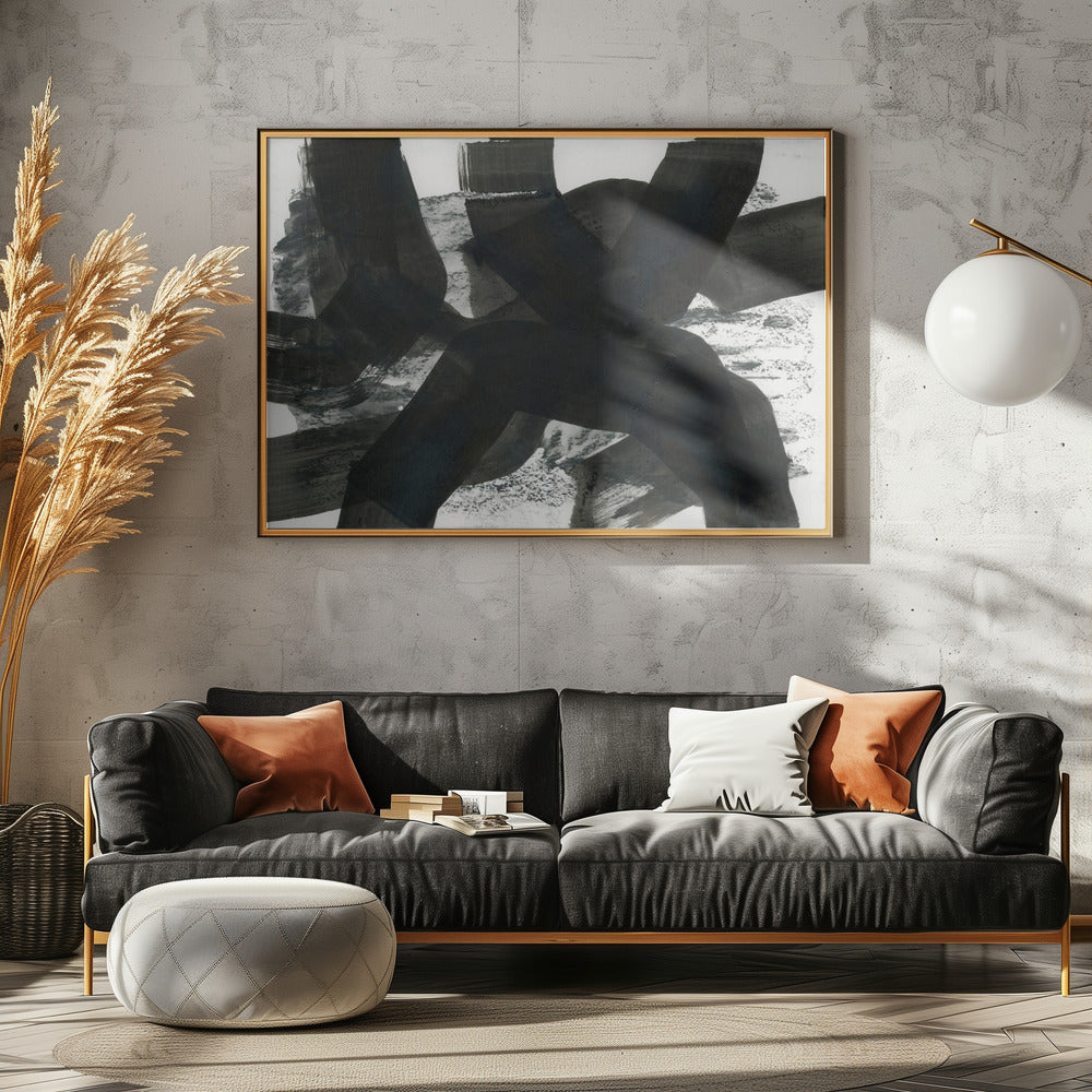 Black Texture Meeting 3 | Poster