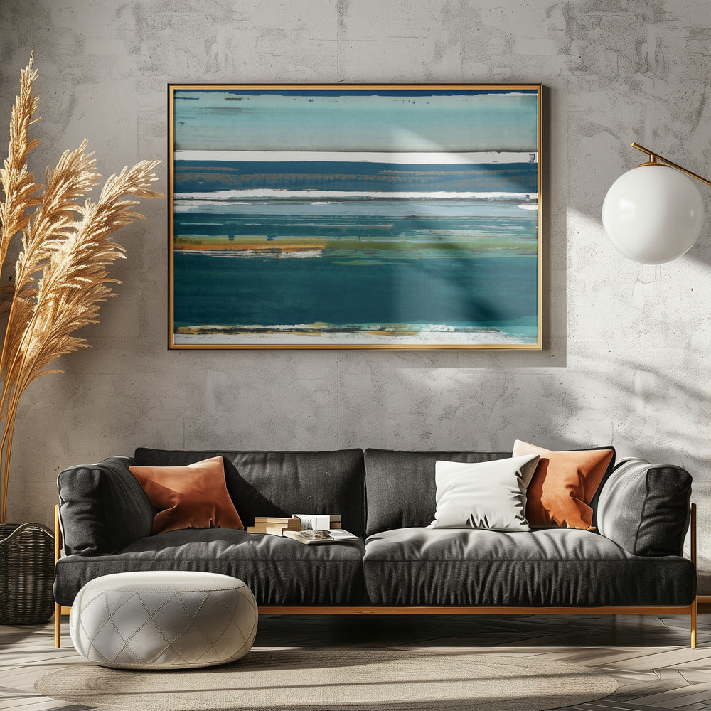 Mediterranean Sea Print 2 | Canvas