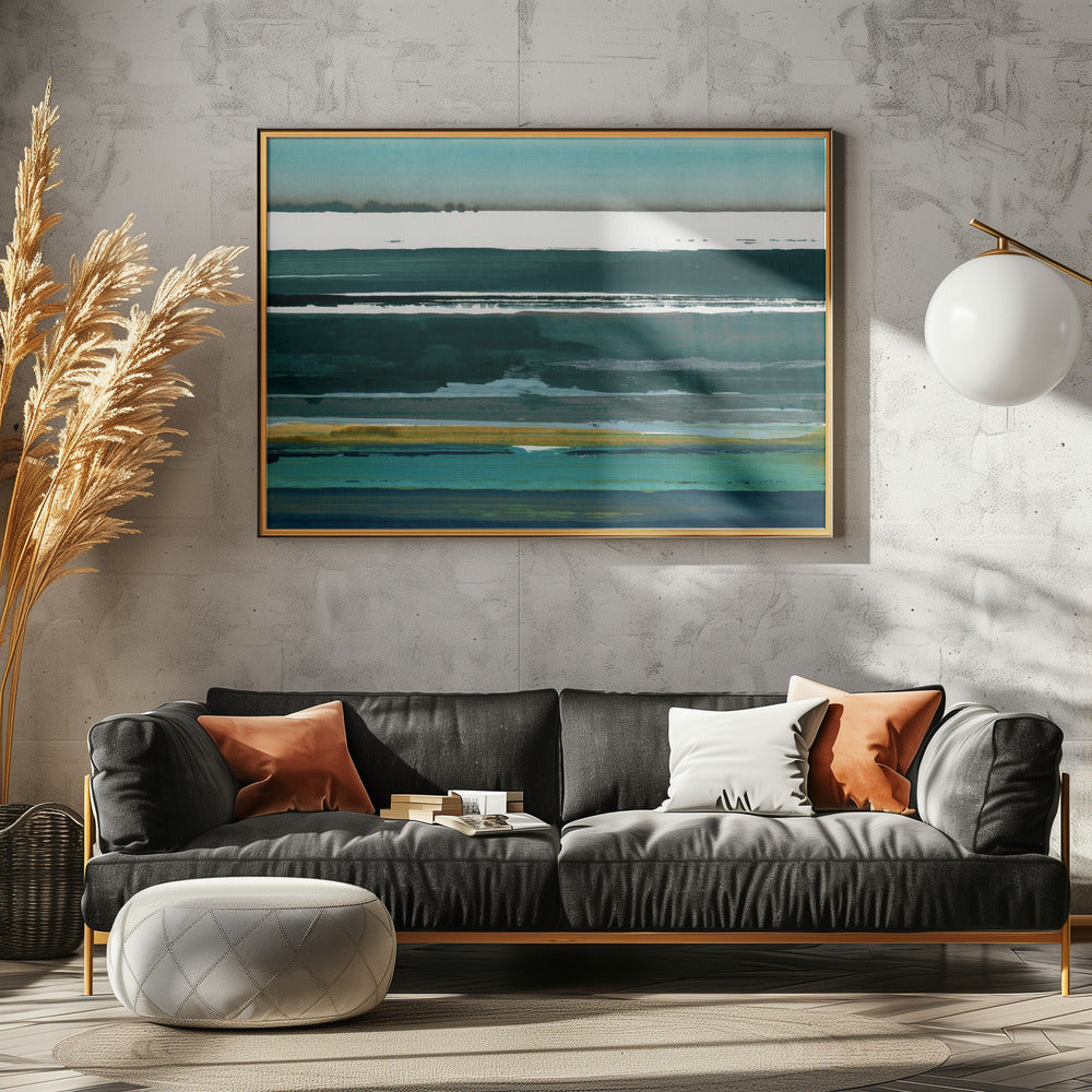 Mediterranean Sea Print 1 | Canvas