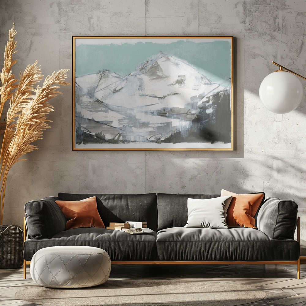 White Mountains Print No2 | Canvas