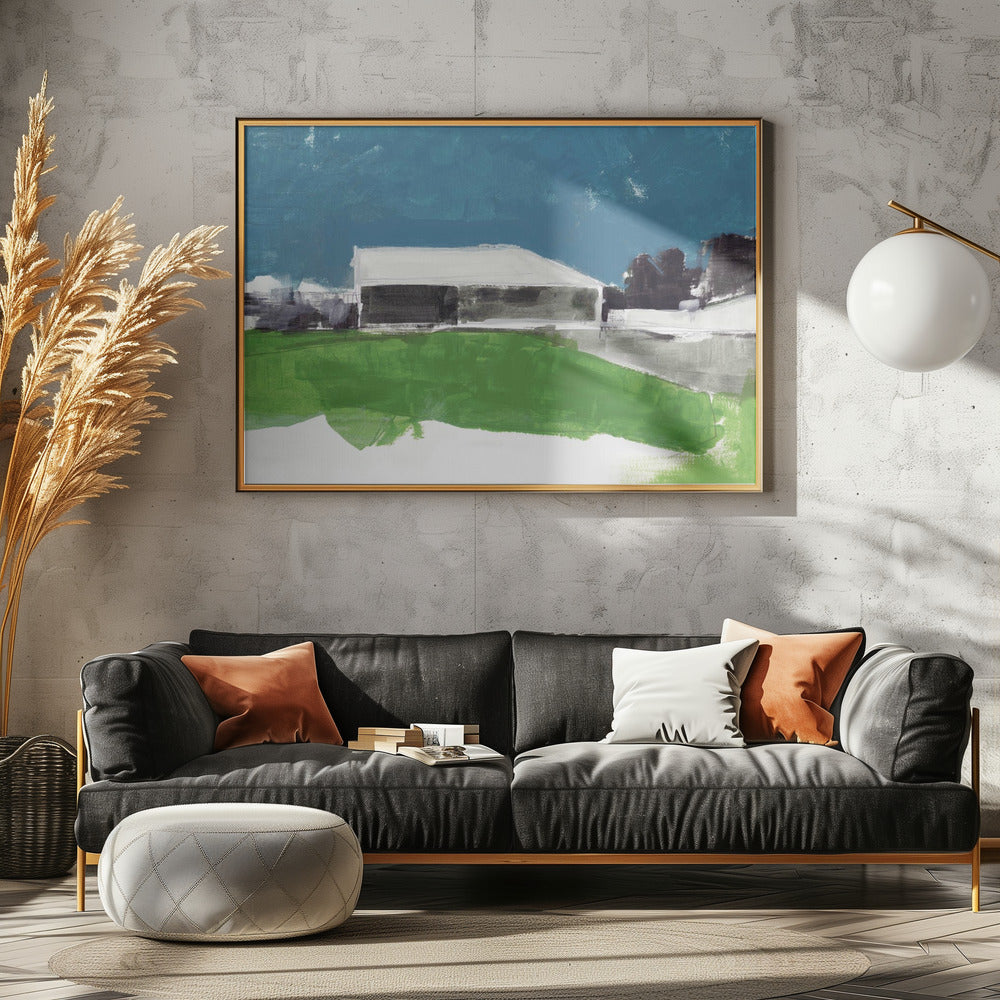 Barren Farm Barn Print No 3 | Canvas