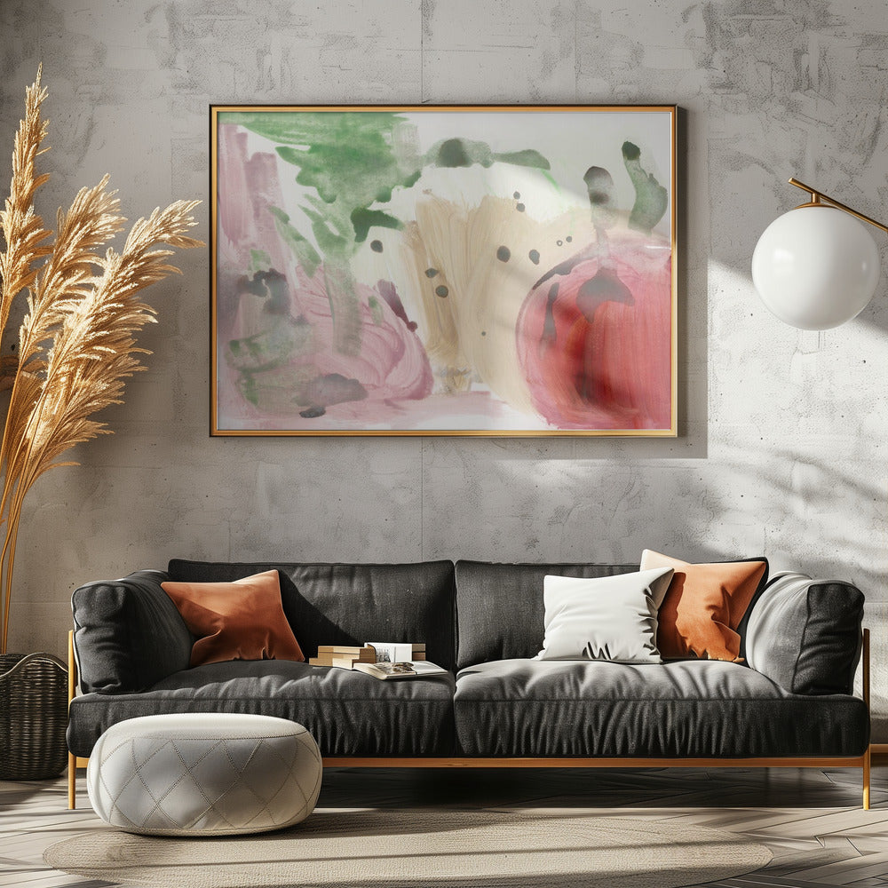 Aquarelle Organic Shapes 1 | Canvas