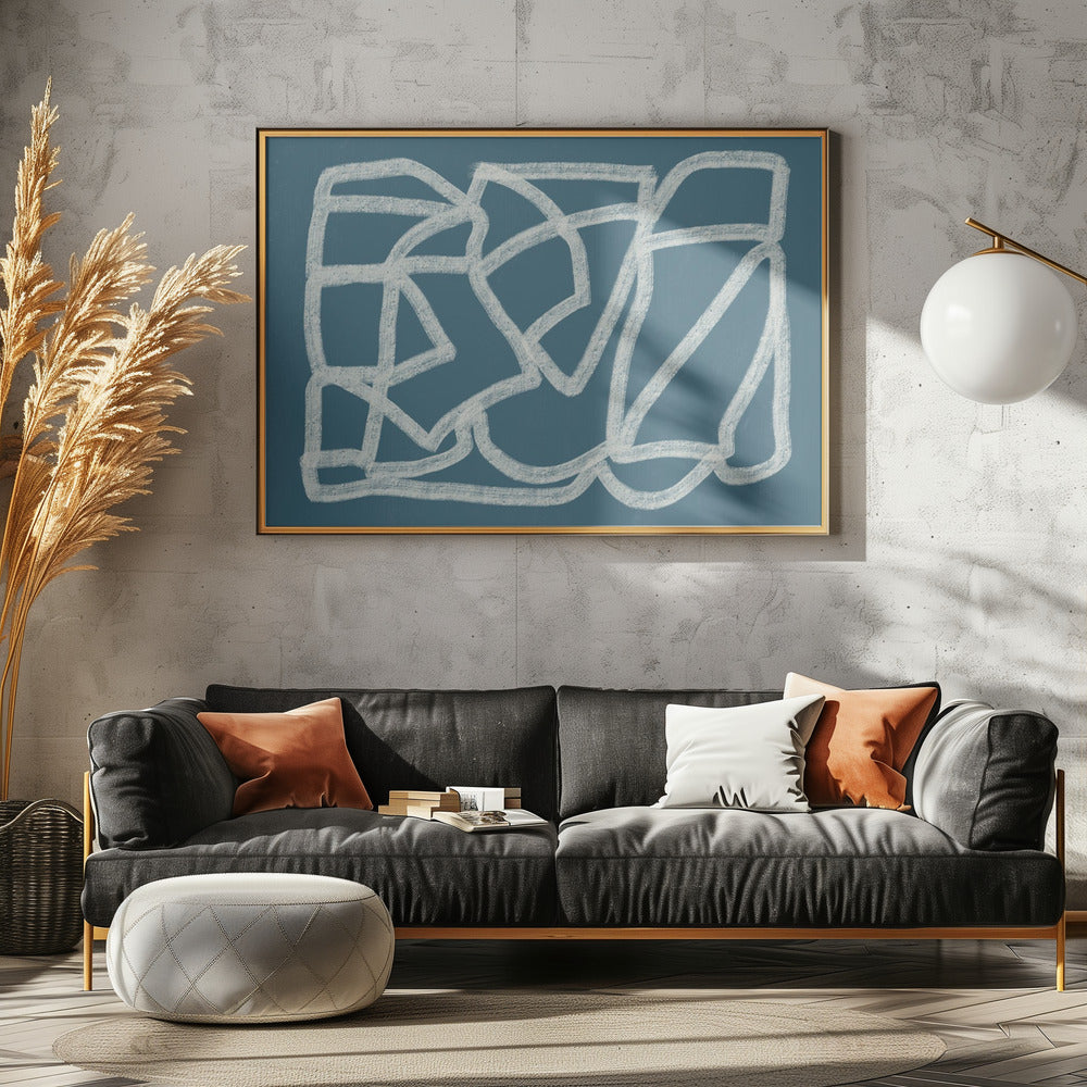 Blue abstract | Canvas