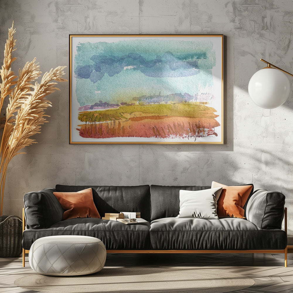 Blue Skies Horizon | Canvas