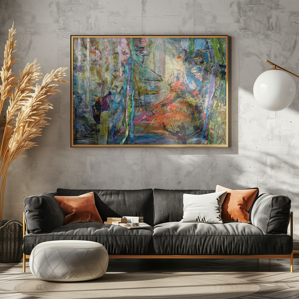 Mystical Forest Glow | Canvas