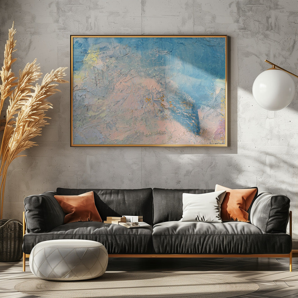 Ethereal Blue Horizons | Canvas