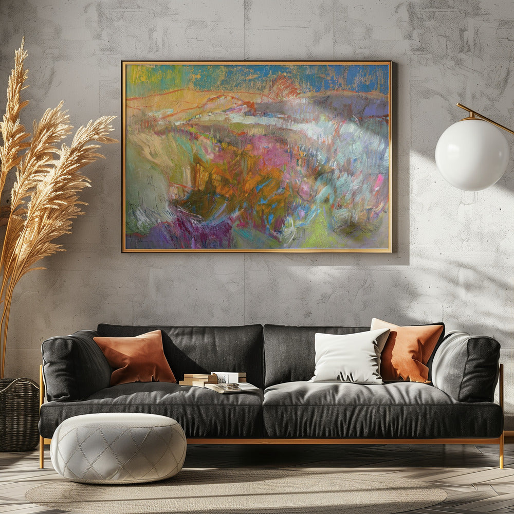 Vivid Mountain Landscape | Canvas