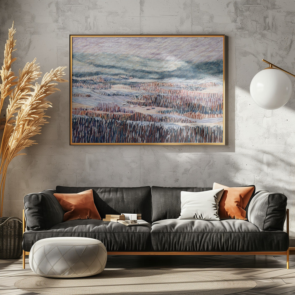 Winter landscape Tapestry | Poster