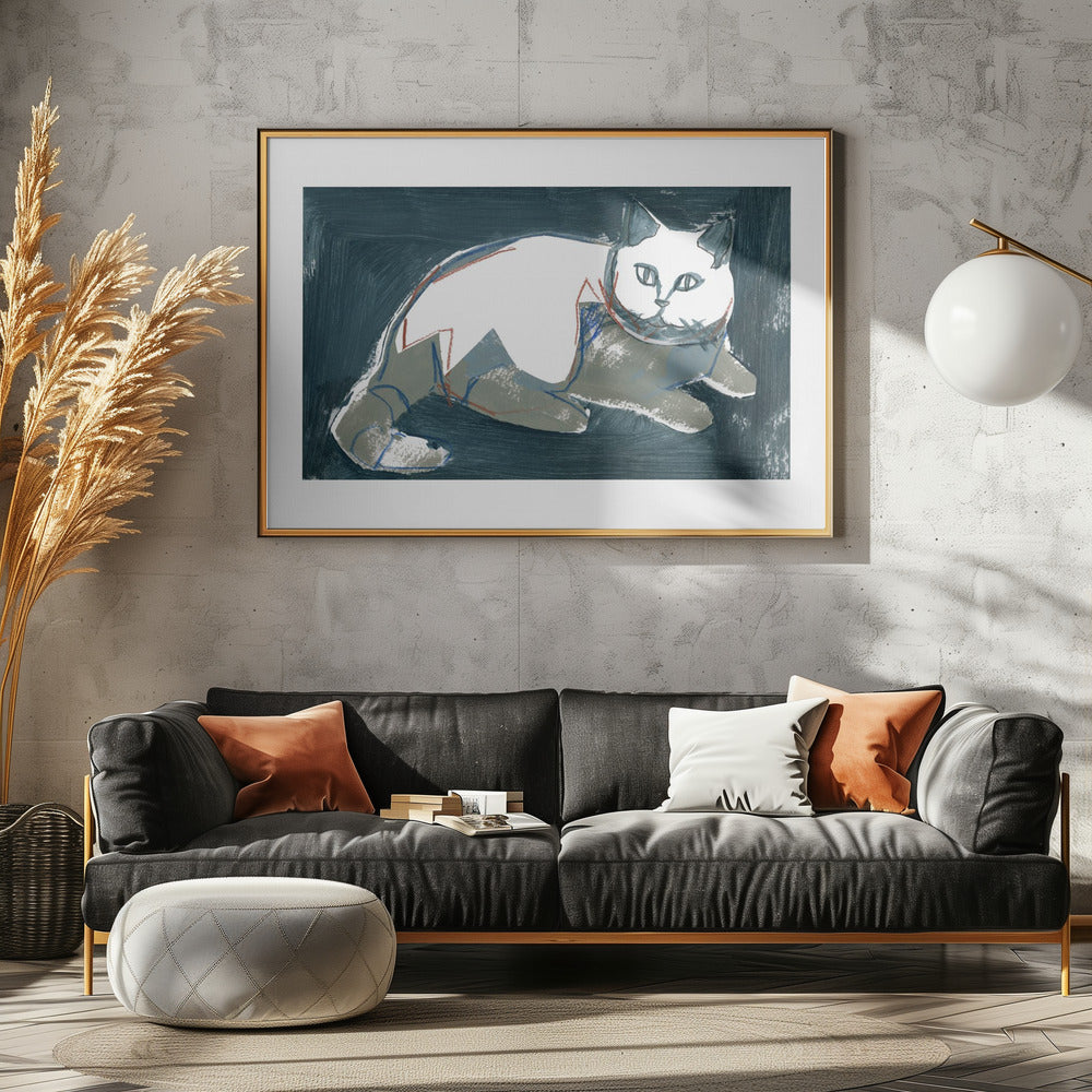 Purrfectly Mocha 5 | Canvas