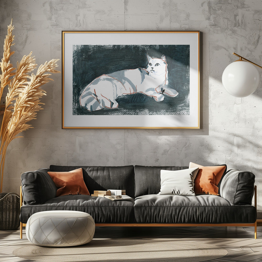 Purrfectly Mocha 4 | Canvas