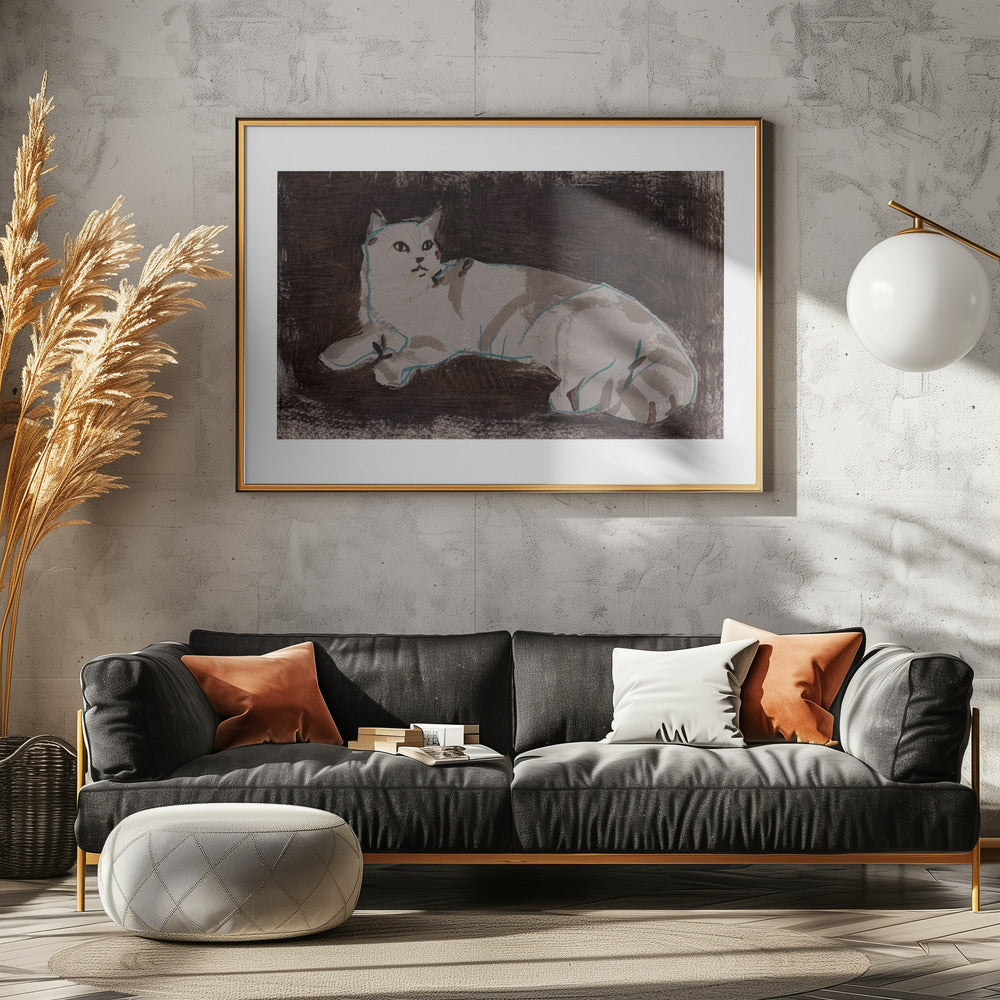 Purrfectly Mocha 2 | Canvas
