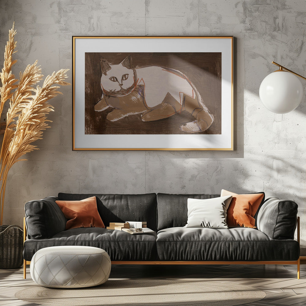 Purrfectly Mocha 1 | Poster