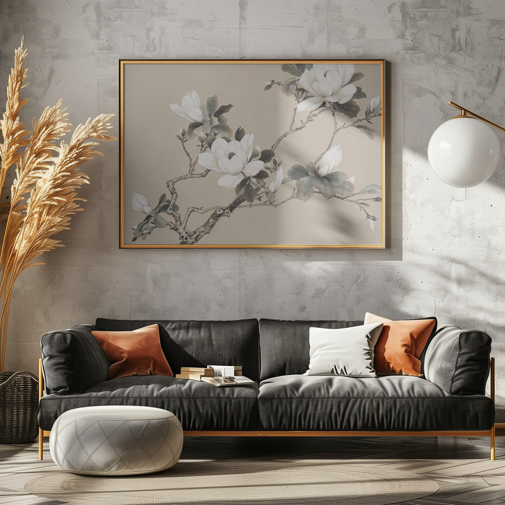 Chinoiserie Magnolia 005 | Canvas