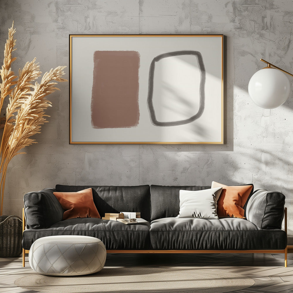 Shapes in Contrast | Canvas