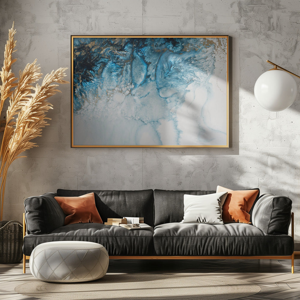 Coastal Art - Coastal Blues | Poster