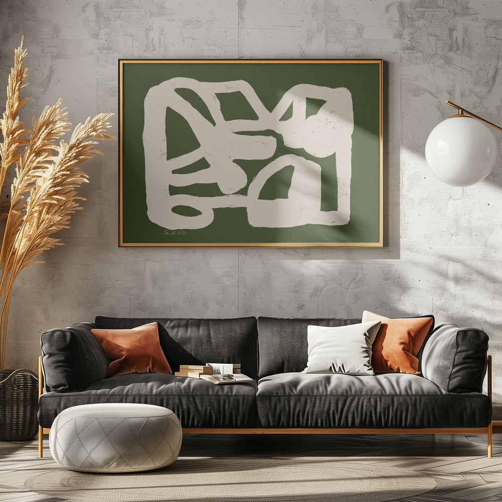 ABSTRACT Green | Poster