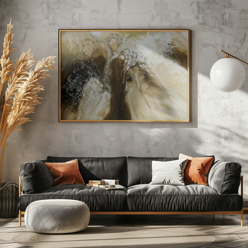 Rustic Abstract - Terra&#039;s Tapestry | Canvas