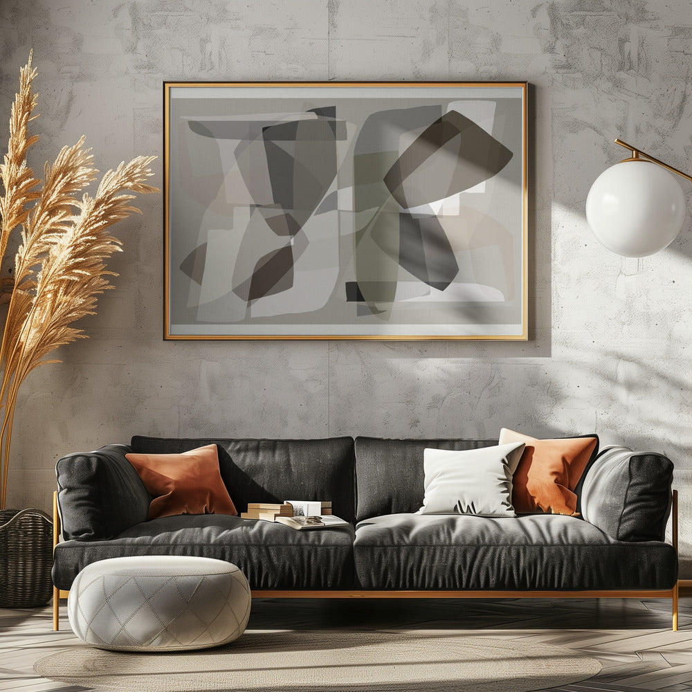 Neutral Shapes 6 | Poster