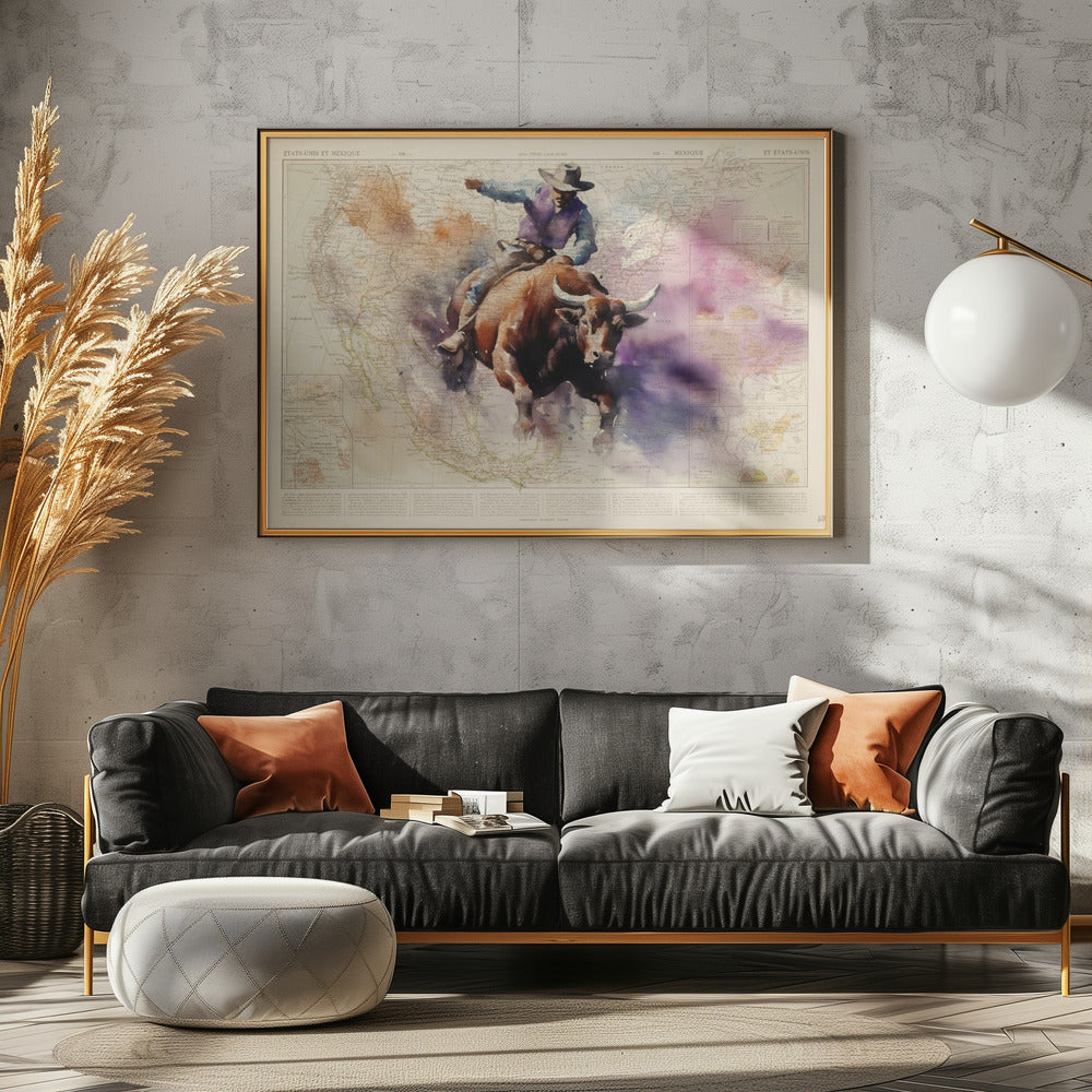 Bull Rider | Canvas