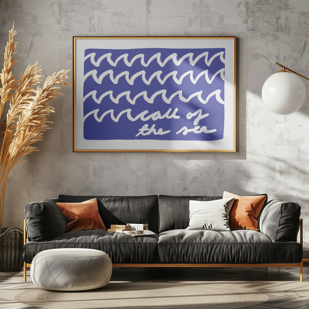 Ocean Waves Whisper | Poster