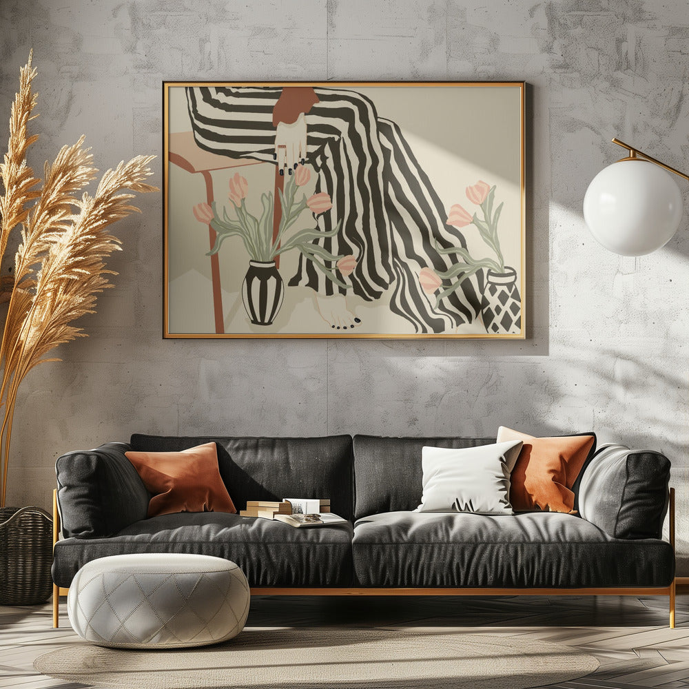 Tulips By My Feet | Poster