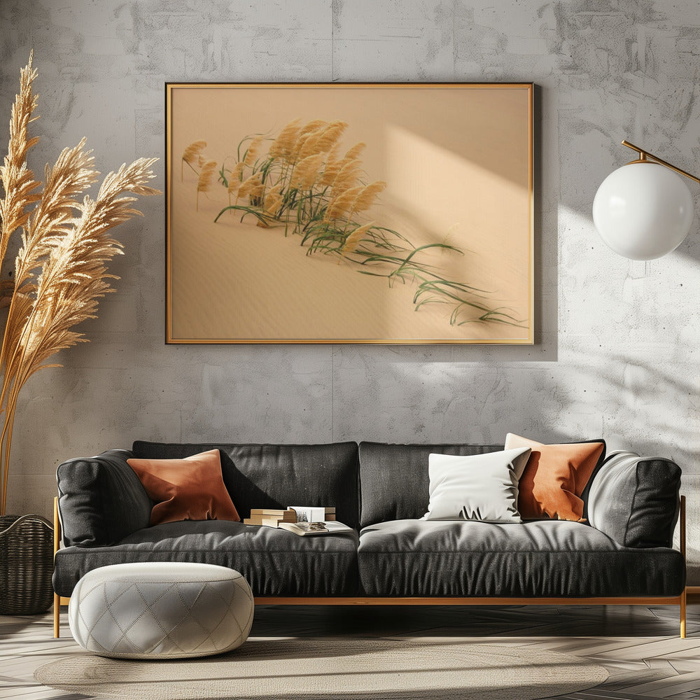 Pampas Grass in Sand Dune | Poster