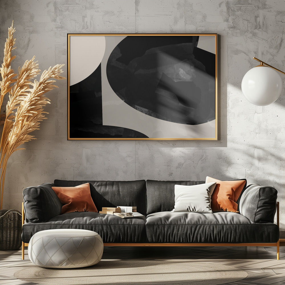 Geometric Shapes And Neutral Tones | Canvas