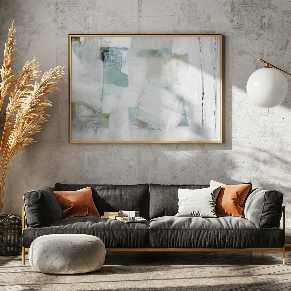 Whispers of White and Blue | Canvas