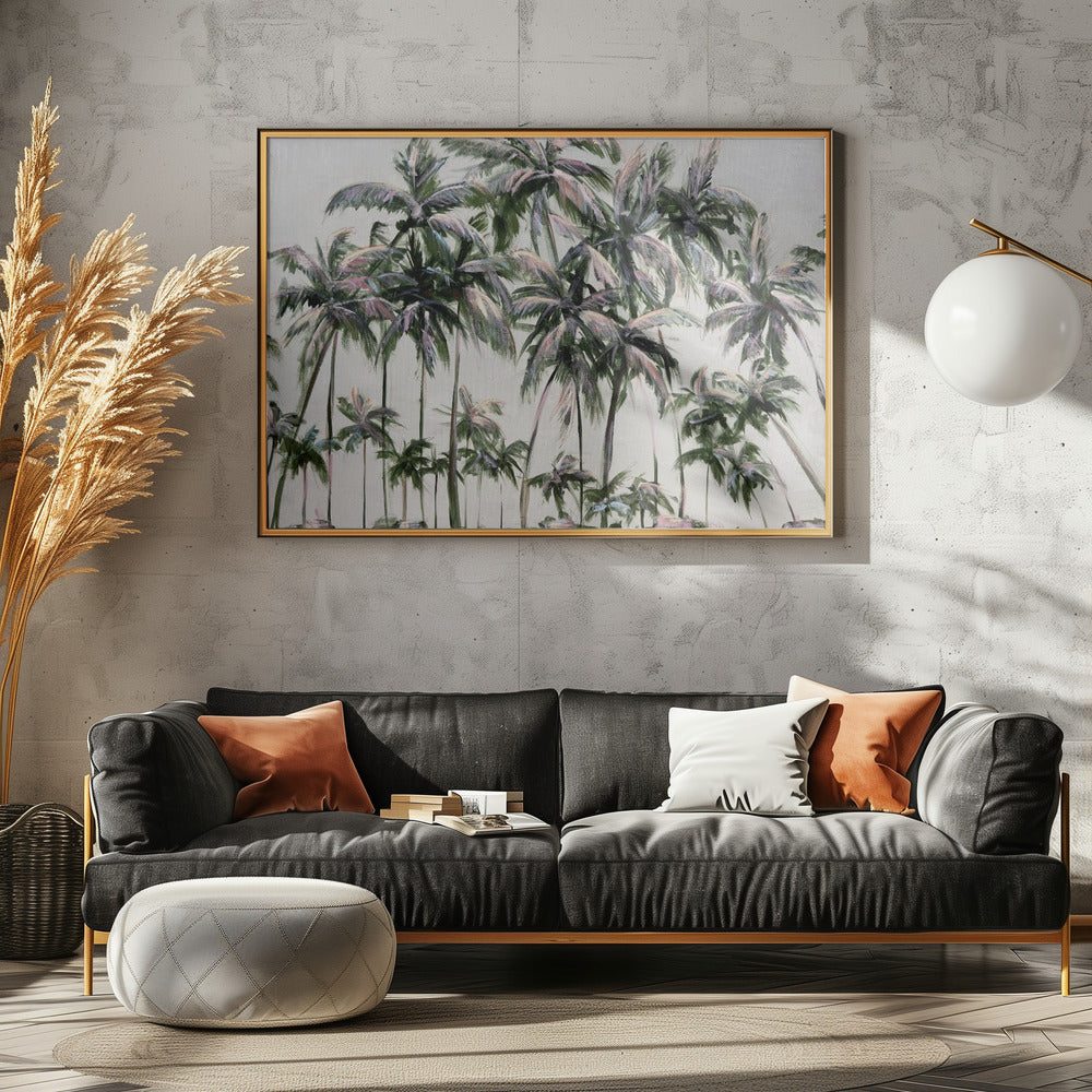 Tropical Palm Trees | Canvas