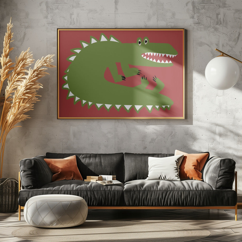 Crocodile | Canvas