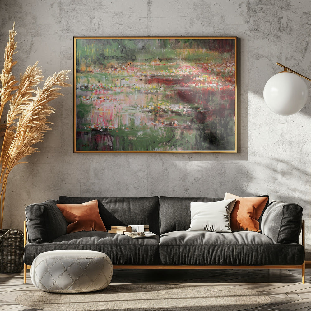 MonetMonetMonet ( Red ) | Poster