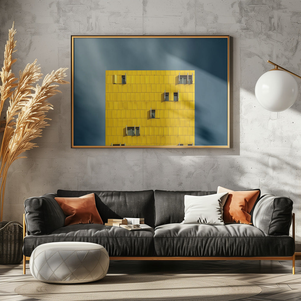 Yellow and blue | Canvas
