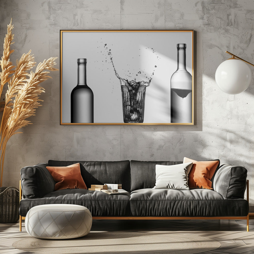 bottles game | Poster