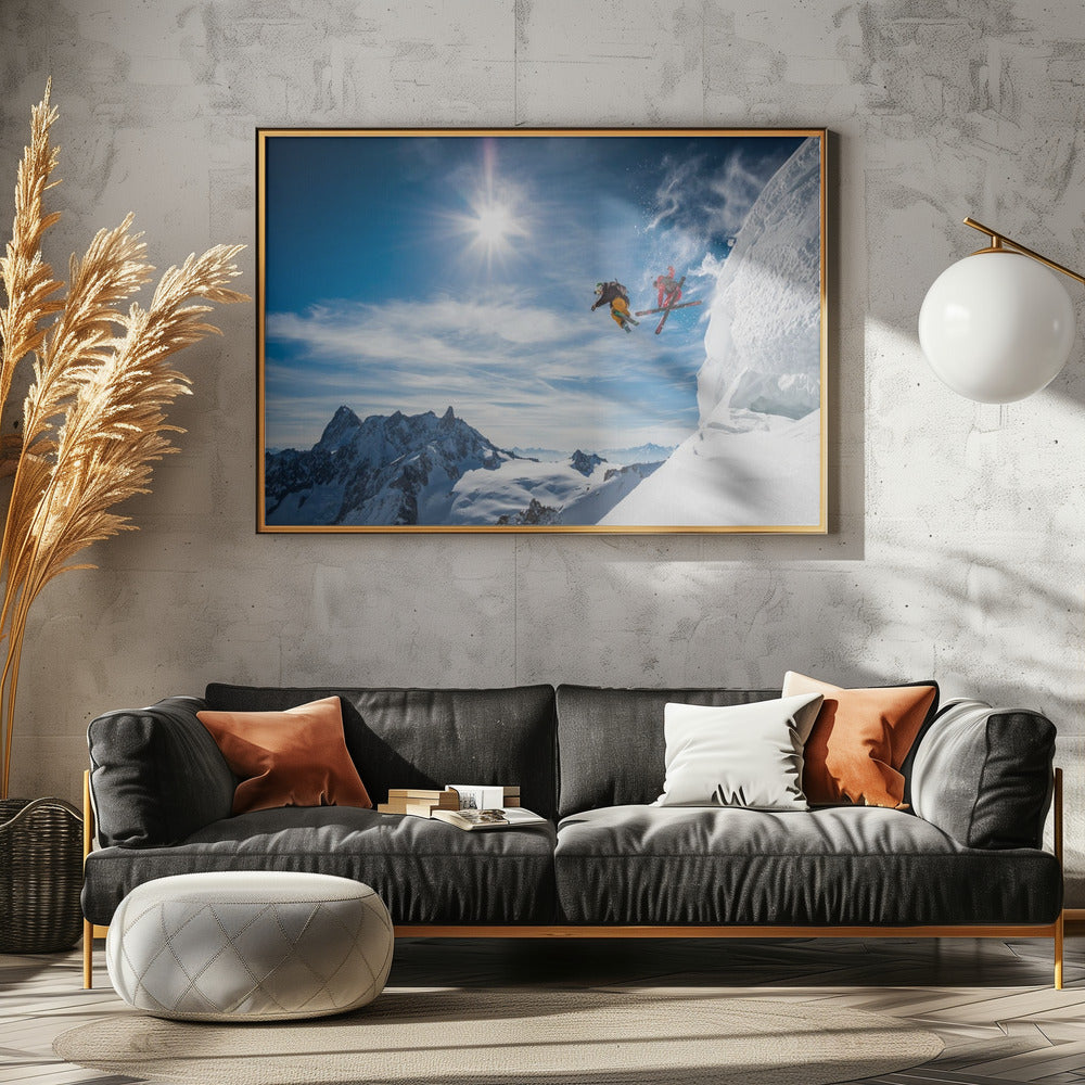 Jumping Legends | Canvas