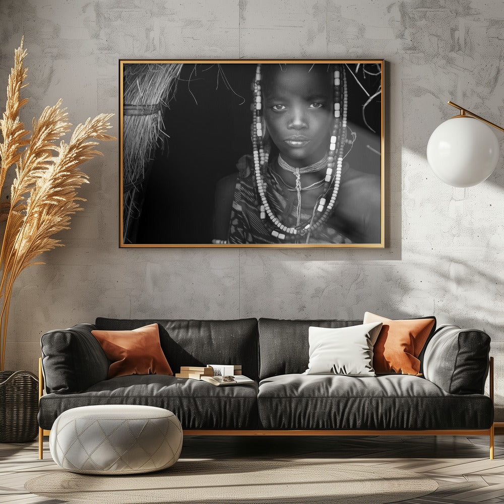 Mursi Girl | Canvas
