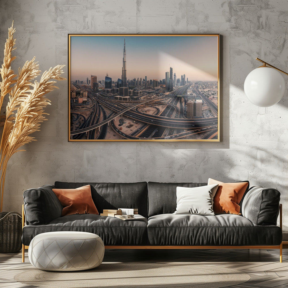 Dubai Skyline Panorama | Poster