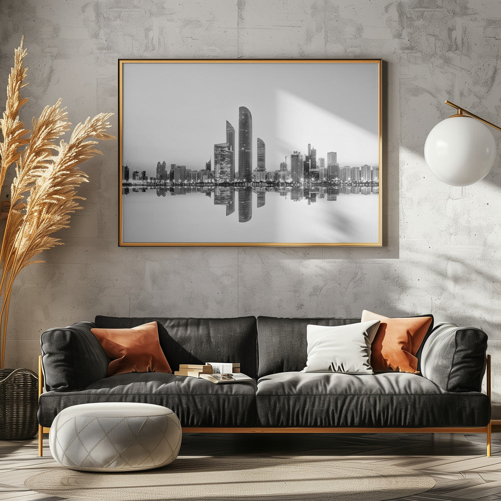 Abu Dhabi Urban Reflection | Canvas