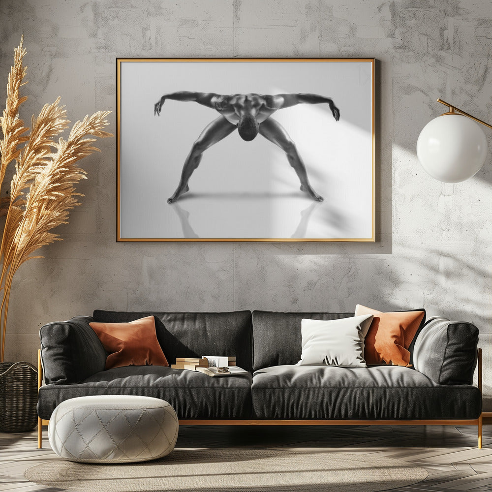 Metallic Nude 3 | Poster