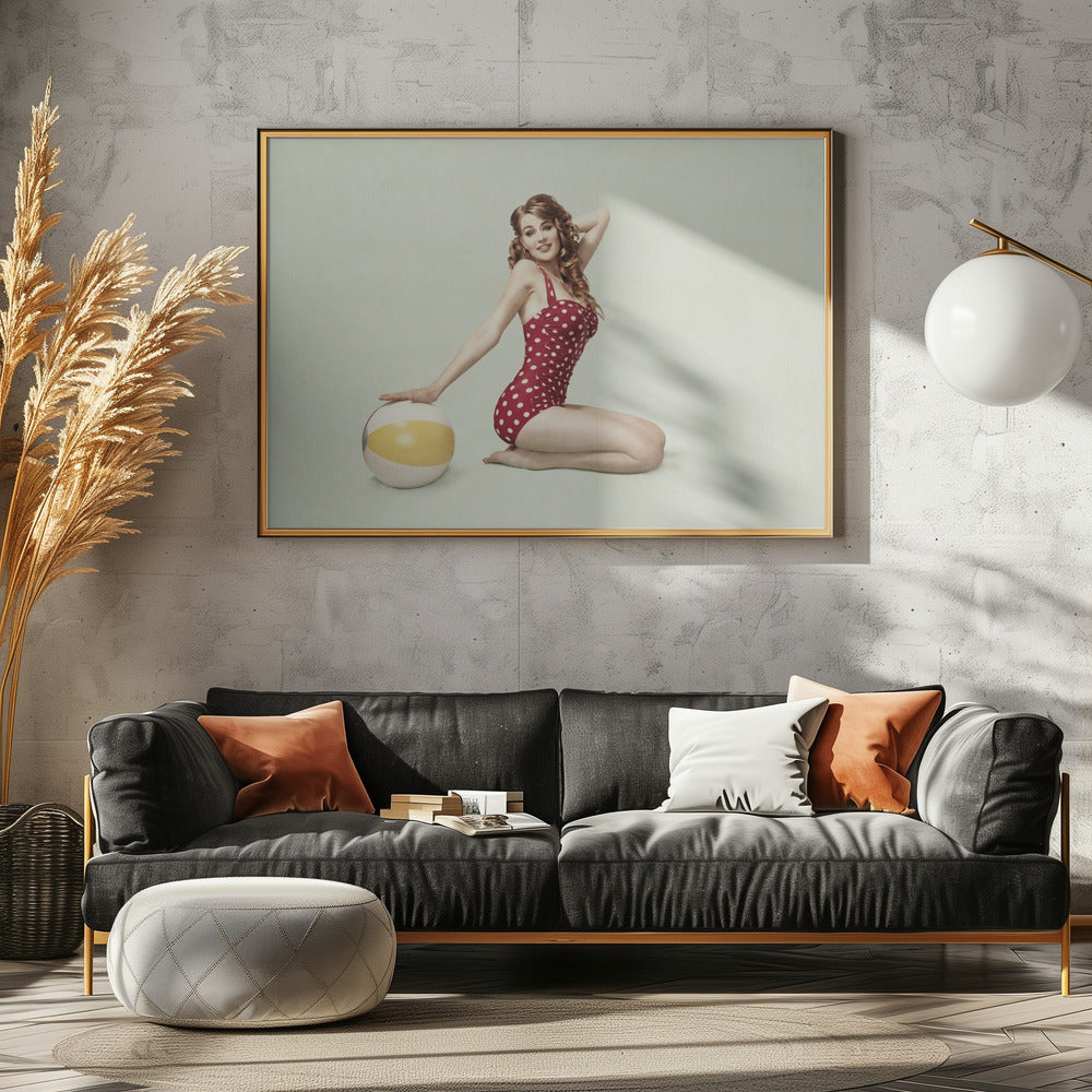 Beach Pin up | Poster