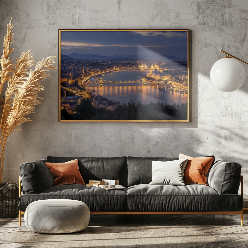 Panorama of Budapest | Canvas