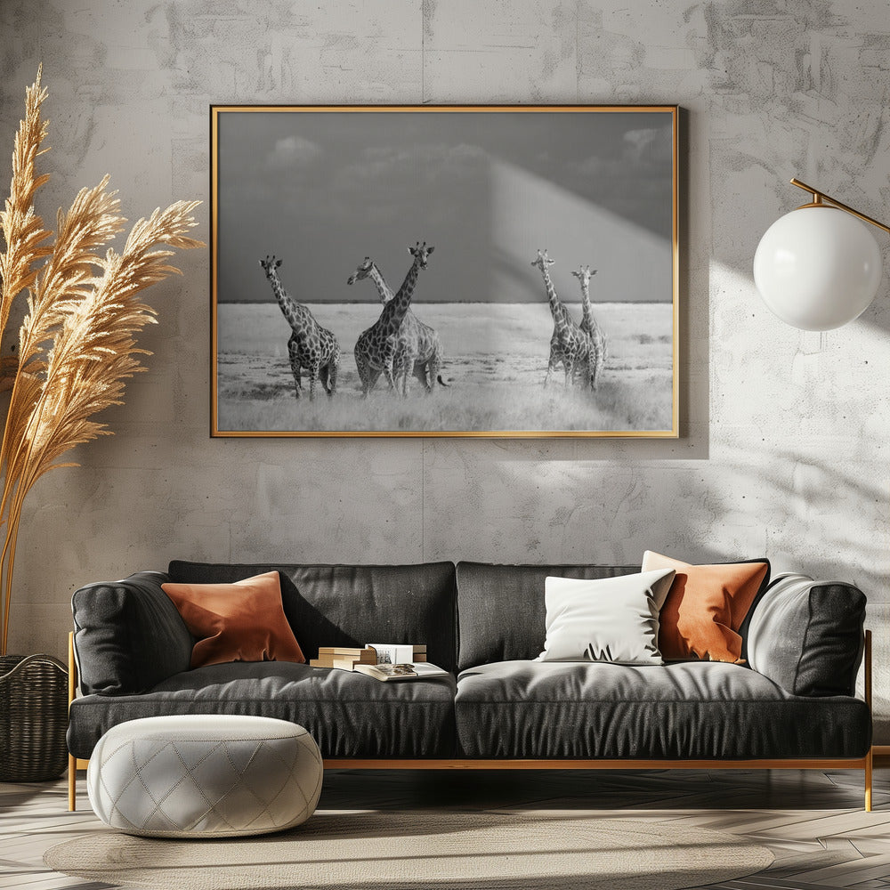 Look Girl Strange Animals | Canvas