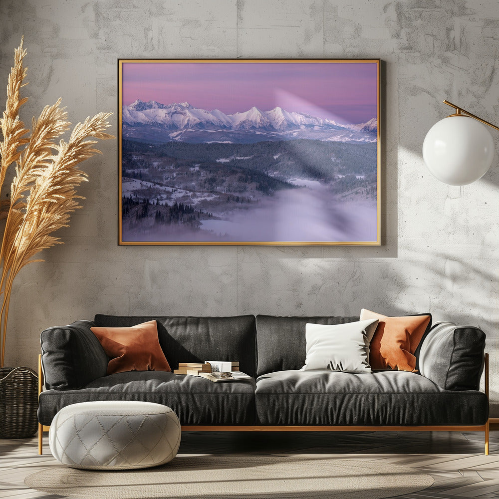 Dawn - Tatra Mountains | Canvas