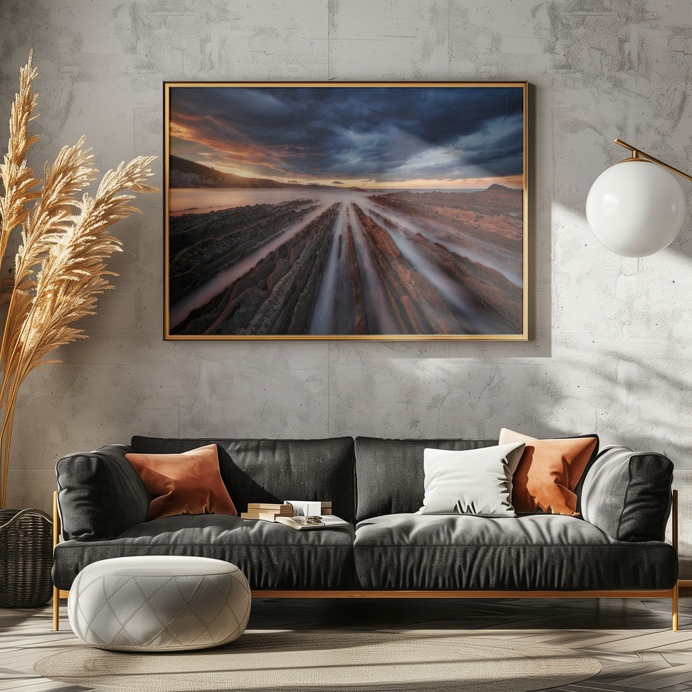 Zumaia Flysch 6 | Canvas