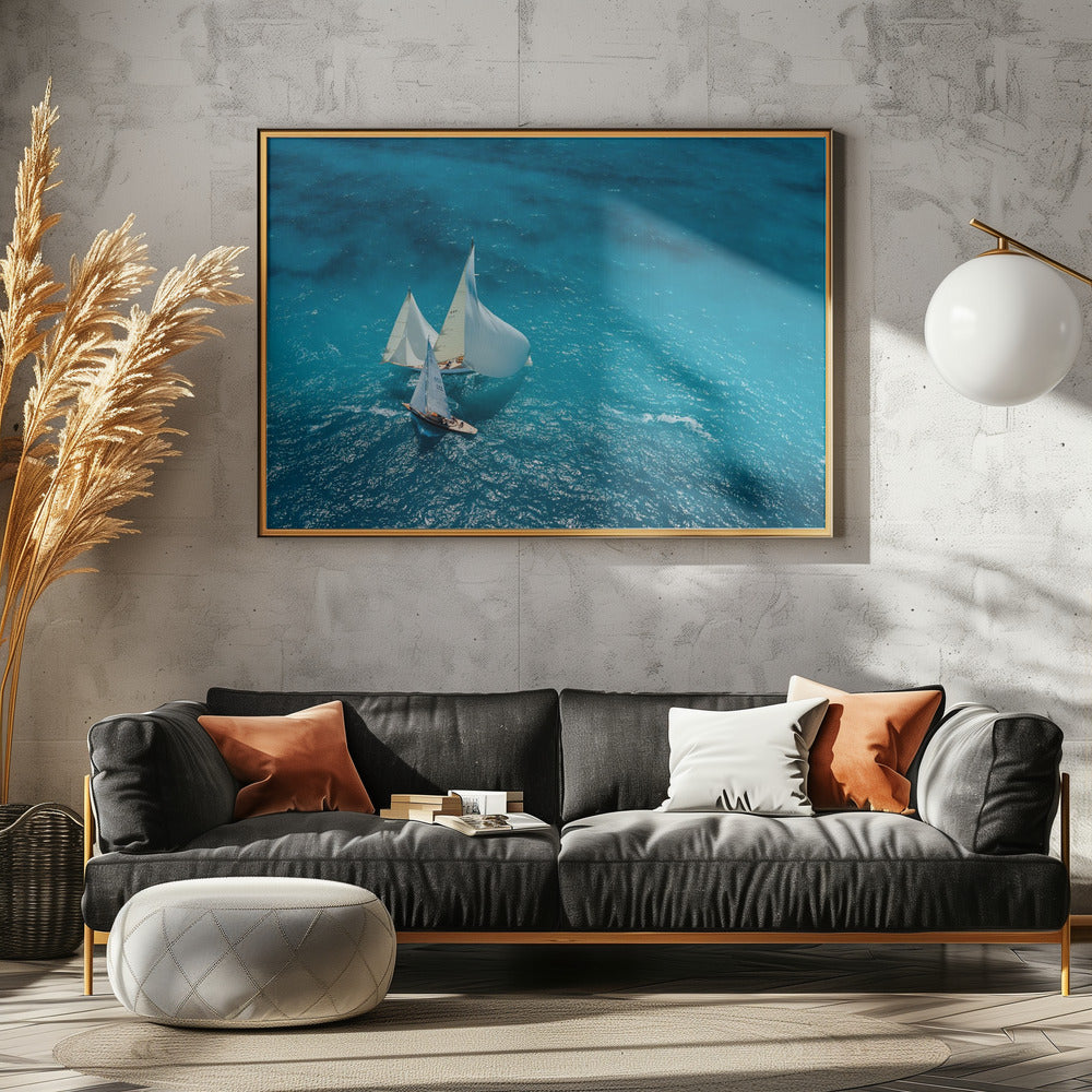 Croisement bleu | Canvas