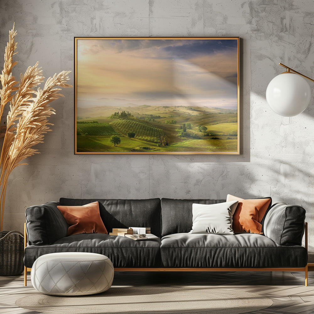 Podere Belvedere's Sunrise | Poster