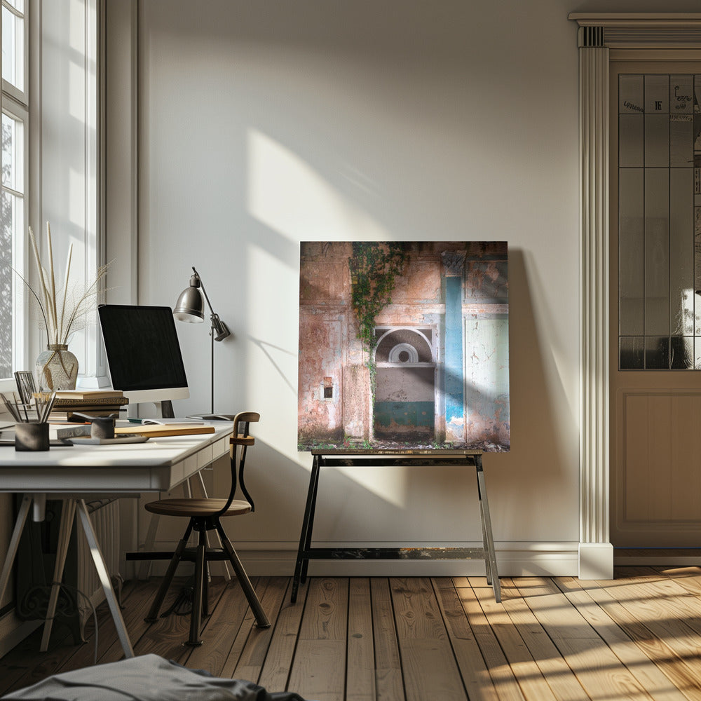 Overgrown Entrance | Canvas