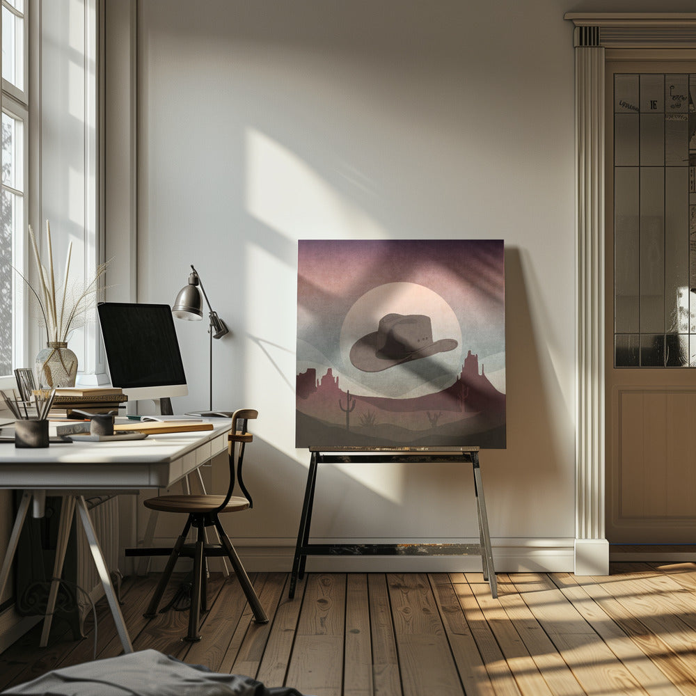 Desert Cowboy Dream | Canvas