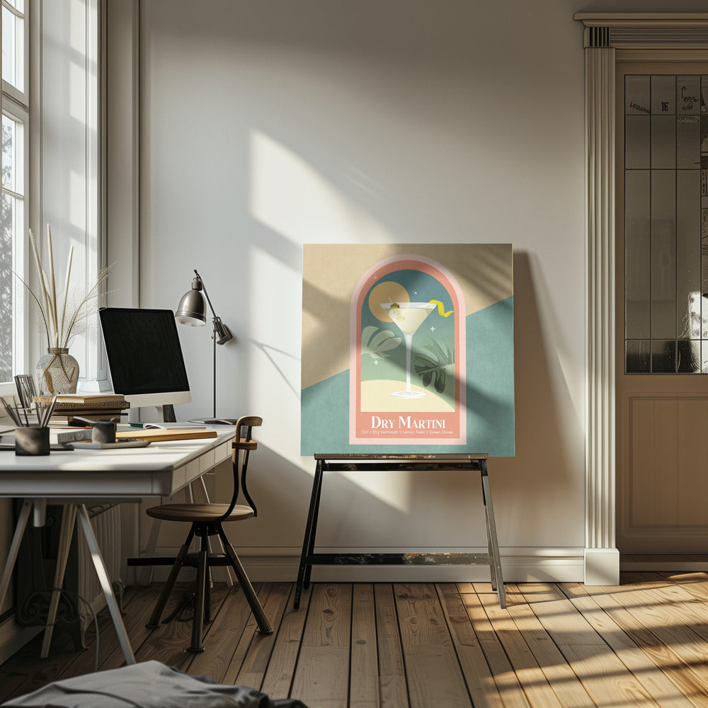 Elegant Cocktail Scene | Canvas