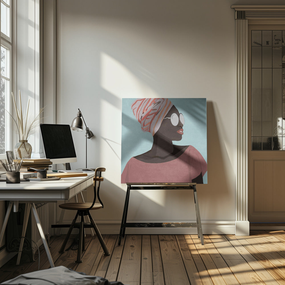 Elegant Gaze | Canvas