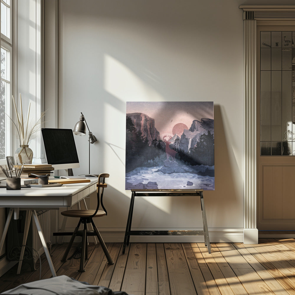 Majestic Dawn Vista | Canvas